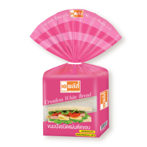 ขนมปังชนิดแผ่นตัดขอบ 170g