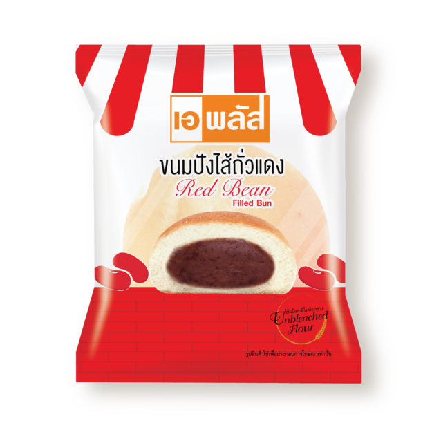 ขนมปังไส้ถั่วแดง 50 กรัม