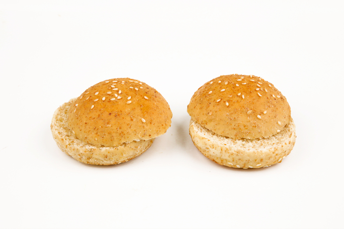 มินิเบอร์เกอร์โฮลวีท Whole Wheat Mini Burger